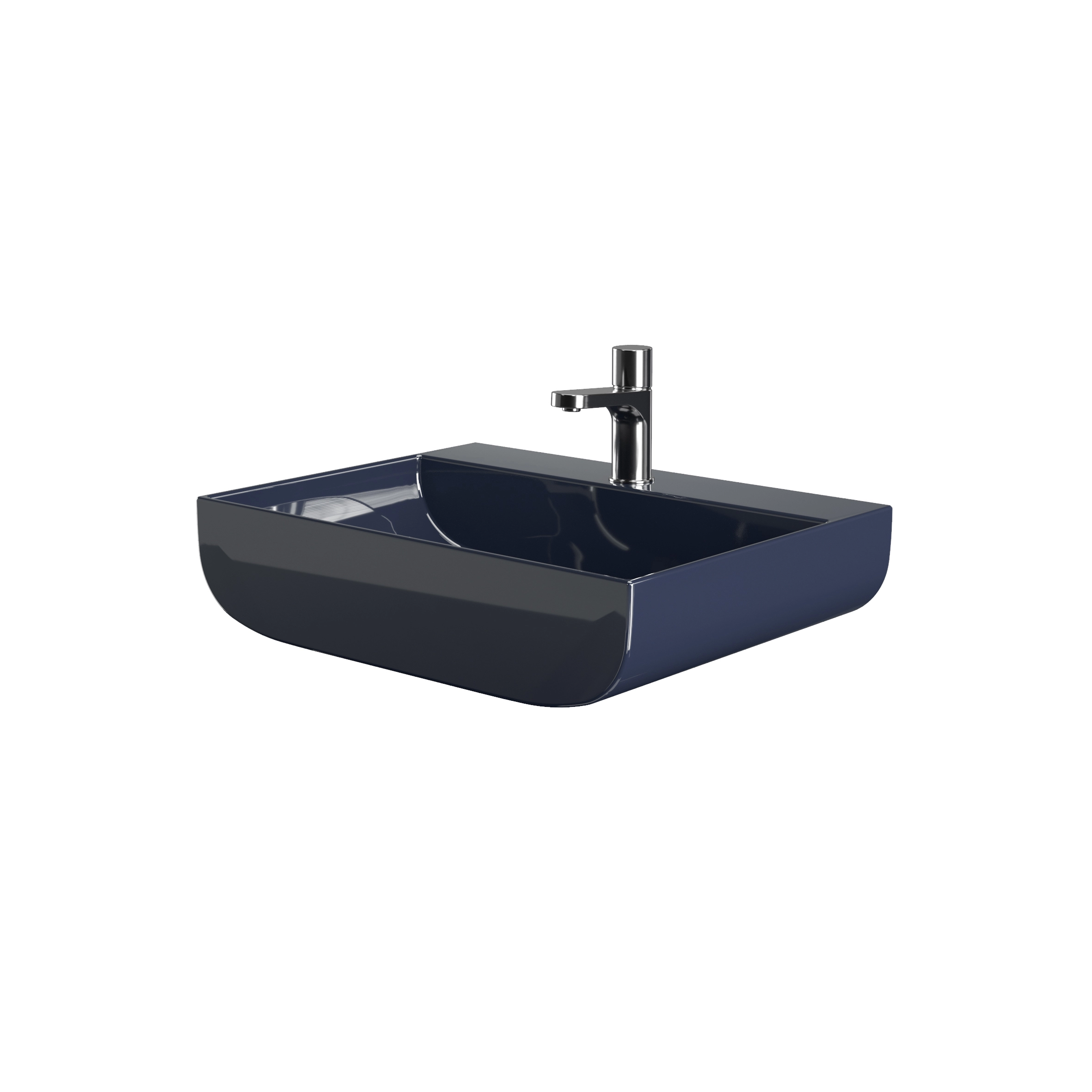 Foto 14 Leuca Washbasin 100&times;45 cm wall-hung/over counter. 1 tap hole