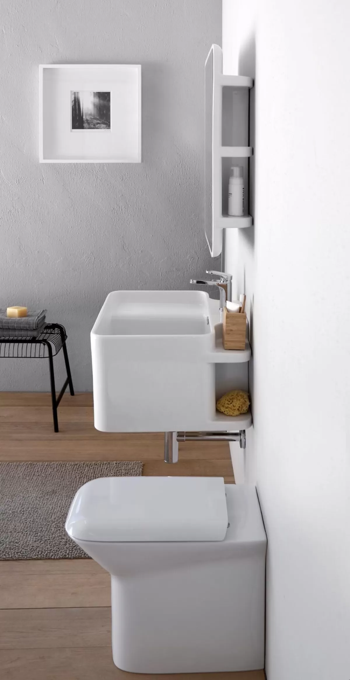 Foto 0 Mirror with Storage Comparment Anfibio