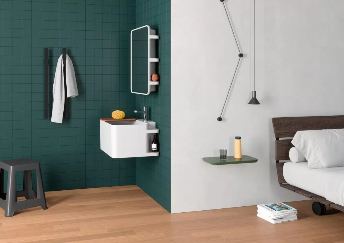 Foto 2 Mirror with Storage Comparment Anfibio